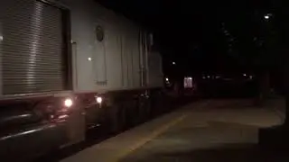 Amtrak 370 departing Holland Michigan