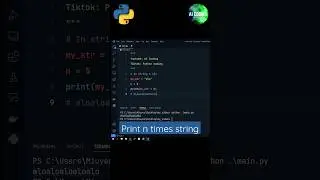 Print n times string in Python 💕 