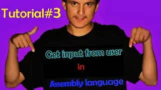 How to get input from user in assembly language(Hindi,Urdu).