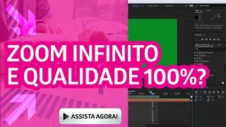 TUTORIAL AFTER EFFECTS | ZOOM INFINITO SEM PERDER QUALIDADE