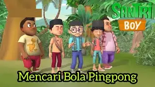 Ternyata Anak-anak Santri Jago Bermain Pingpong | SANTRI BOY Episode Mencari Bola Pingpong