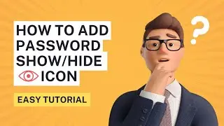 How to Add a Password Eye Icon to Your Login Form (2 Lines of Code) step-by-step guide