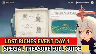Event Lost Riches Inazuma 2.0: Special Treasure Location + Puzzle Guide (Day 1) - Genshin Impact