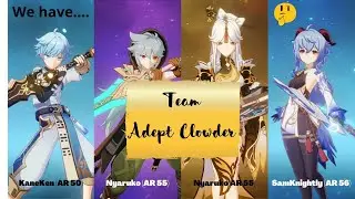 Introducing Genshin Characters That Adept Clowder have | Genshin Impact | F2P
