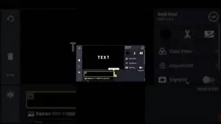 Dropping Text Animation in Kinemaster Editing | Intro Drop Text Animation in Kinemaster