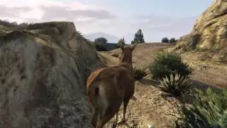 [ASMR] GTA V Driving and Walking (human and deer's perspective)