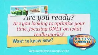 How To Grow your Small Business with Social Media: Small Biz Success Summit 2012