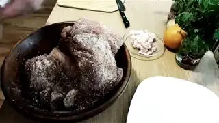 БАСТУРМА приготовление
