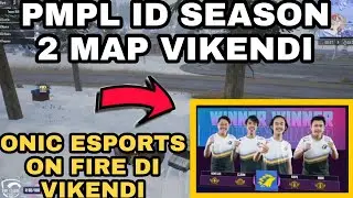 ONIC ON FIRE MENGUASAI VIKENDI |PMPL ID SEASON 2 WEEK 4 DAY 1