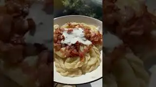 Вареники с картошкой. Potato dumplings