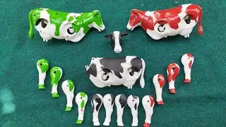 Search for Moo Cows, Cute Cows, Colorful Cows, Assemble Cows, Match Cow Heads