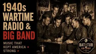World War II Radio Music | 1943 Army Barracks Swing & Big Band