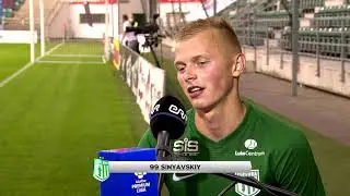 Premium liiga 8. voor: Tallinna FC Flora - Tallinna FCI Levadia 4:0 (2:0) Sinyavskiy intervjuu