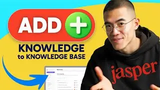 How to ADD KNOWLEDGE to Jasper Knowledge Base (Step by Step)