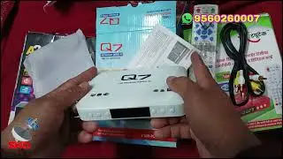 Q7 Hd RECEIVER A21HD RECEIVER C7 HD RECEIVER Q 7 software d2h good working new software Q7 setup box