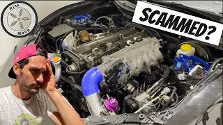 2JZ FRS pt 2 - JDM Imported Engine doing BAD Noises