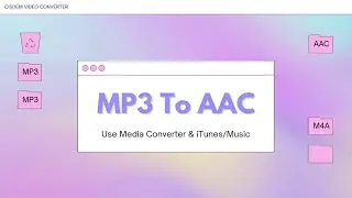 How to Convert MP3 Files to AAC with The Music or Audio Converter (Mac/Win)