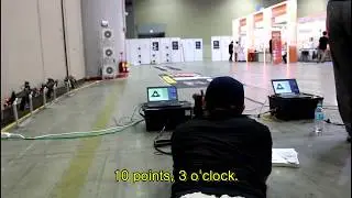 2018 Korea Science Creative Festival_Shoot at target 25 meters away in low position