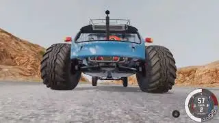 Realistic High Speed Crashes #230 - BeamNG Drive | Beto Gamer Simulador