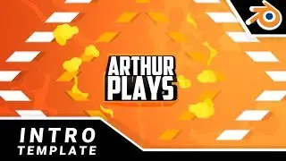 FREE Blender 2D Intro Template 2019 | ArthurPlays | FREE DOWNLOAD | 60FPS
