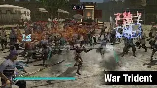 DYNASTY WARRIORS 8 EMPIRES - WAR TRIDENT GAMEPLAY