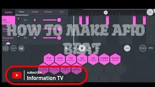 How to Make Afro Beat in Fl Mobile Studio