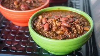 Quick Chili in an 8 Quart Pressure Cooker