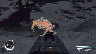 Starfield: Terrormorph and Aceles fighting each other