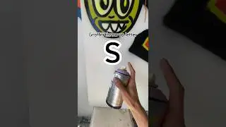 How to graffiti letter S