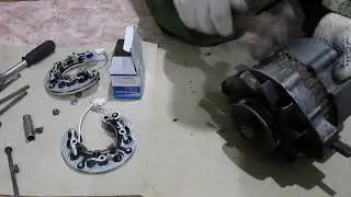 How to disassemble a VAZ 2107 generator