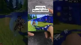 POCO F6 GENSHIN IMPACT PATAH-PATAH? #shorts