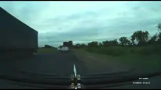 Лоб лоб с фурой..