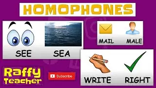 HOMOPHONES with Pictures