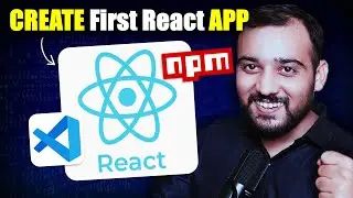 React js Tutorial - How to Create React App using npm | npx | vite | VS code