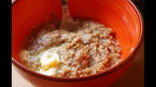Каша Артура (пшенично-ржаная с маком и орехами)