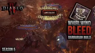 Bleed Whirlwind LIVES ON? 👀 T8 Infernal Hordes 🔥 Diablo 4 season 5 update 💪 Gameplay & Commentary