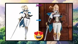 Genshin Impact Characters In Real Life | TOP 10