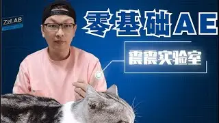 呼出线条光晕字幕跟踪框ae教程 震震实验室 ZzLAB