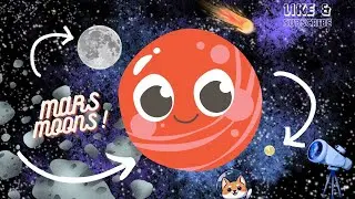 Understanding Mars' Moons - Phobos and Deimos #mars #moons #animation #learning #explore #explained