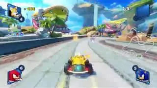 Team Sonic Racing - Winning with Team Sonic on Lost Palace
