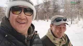 Three hours from the life of reindeer herder Vasily. Herd. Sebyan-kuyel. Yakutia.