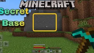 Minecraft Secret Base | How to make a simple Secret Base in Minecraft
