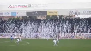 Eskiçarşı konfeti eşliğinde omuz omuza(Gebzespor)