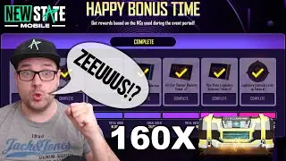 CAN WE GET ZEUS!? # New Happy Bonus Time Event | New State Mobile