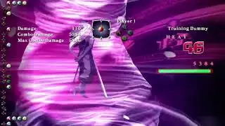 BBCF Rachel max damage route!