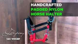 Lazypony: Padded nylon horse halter