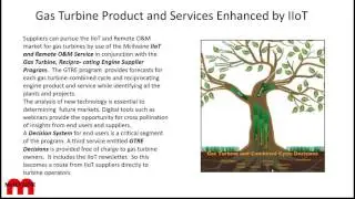 Gas Turbine, Reciprocating Engine IIoT and Remote O&M