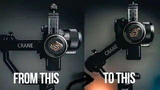 How To Change The Zhiyun Crane 2S Motor Angle | Now It's Perfect!