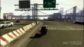 GTA IV funny tollbooth trick