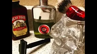 Midweek Shave with Razorock Blackhawk, Lucky Tiger, Shavemac and British Sterling.